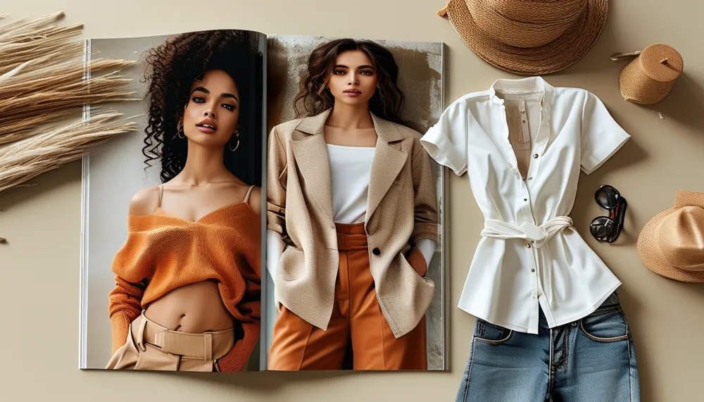 Styling flat lay
